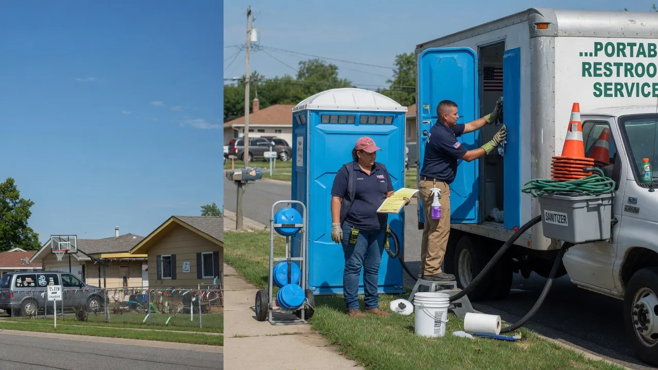 Portable Toilet Rental in Ellery, IL near me